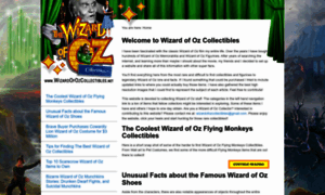 Wizardofozcollectibles.net thumbnail