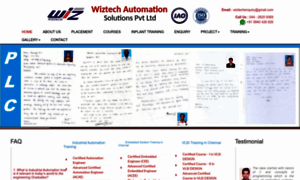 Wiztechautomationsolutions.in thumbnail