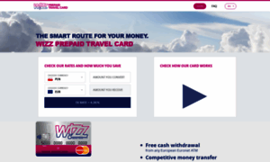 Wizztravelcard.com thumbnail