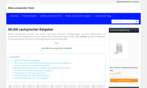 Wlan-lautsprecher-tests.com thumbnail