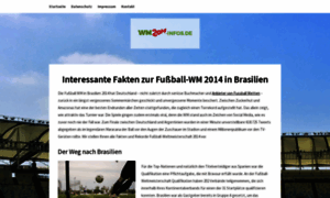 Wm2014-infos.de thumbnail