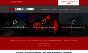 Wmgaragedoors.co.uk thumbnail