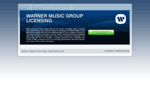 Wmgmusiclicensing.com thumbnail