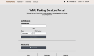 Wmuparking.t2hosted.com thumbnail