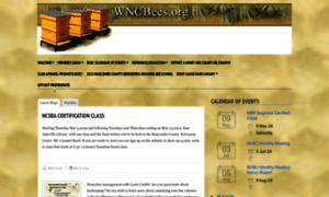 Wncbees.org thumbnail