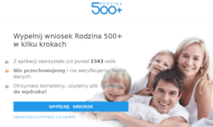 Wniosekrodzina500plus.pl thumbnail