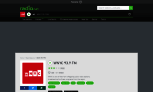 Wnyc.radio.net thumbnail