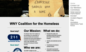 Wnycoalitionforthehomeless.org thumbnail