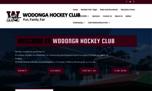 Wodongahockey.com.au thumbnail