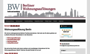 Wohnungsaufloesung-berlin.de thumbnail