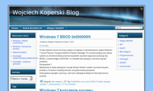 Wojciech-koperski.pl thumbnail