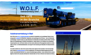 Wolf-autokrane-marl.de thumbnail