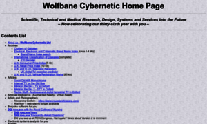 Wolfbane.com thumbnail