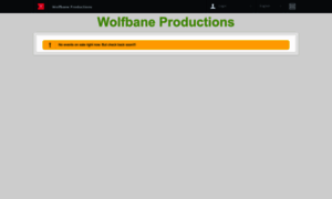 Wolfbaneproductions.yapsody.com thumbnail