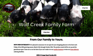 Wolfcreekfamilyfarm.com thumbnail