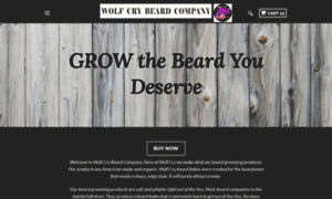 Wolfcrybeardcompany.com thumbnail