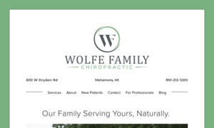 Wolfefamilychiro.com thumbnail