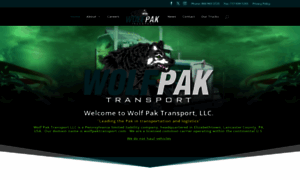 Wolfpaktransport.com thumbnail