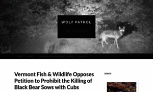 Wolfpatrol.org thumbnail