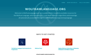 Wolframlanguage.org thumbnail