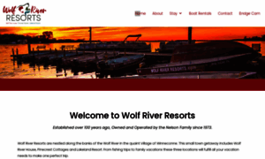 Wolfriverresorts.com thumbnail