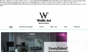 Wolfsart-dental.de thumbnail