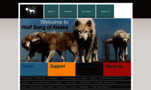 Wolfsongalaska.org thumbnail