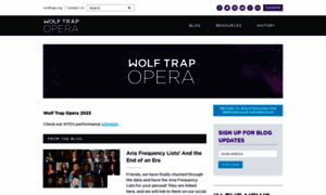 Wolftrapopera.org thumbnail