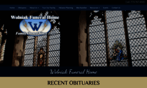 Wolniakfuneralhome.com thumbnail