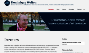 Wolton.cnrs.fr thumbnail