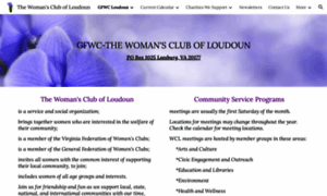 Womansclubofloudoun.org thumbnail