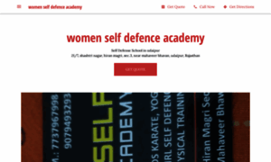 Women-self-defence-academy.business.site thumbnail