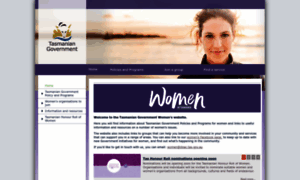 Women.tas.gov.au thumbnail