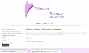 Women2womenmovement.com thumbnail