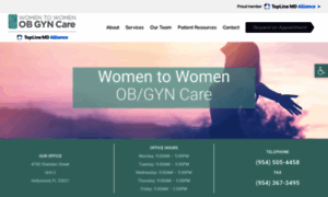 Women2womenobgyn.com thumbnail