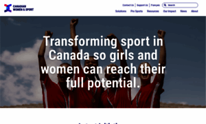 Womenandsport.ca thumbnail