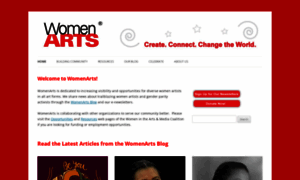 Womenarts.org thumbnail