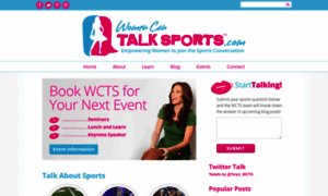 Womencantalksports.com thumbnail