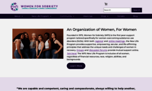 Womenforsobriety.org thumbnail