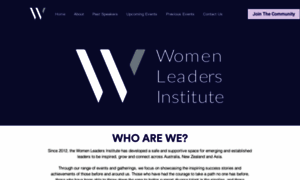 Womenleadersinstitute.org thumbnail