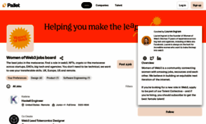 Womenofweb3.pallet.com thumbnail