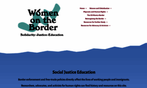 Womenontheborder.org thumbnail