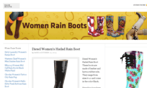 Womenrainboots.net thumbnail