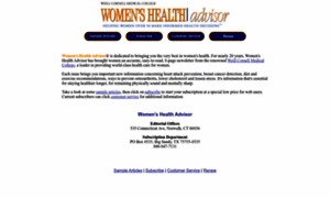 Womens-health-advisor.com thumbnail