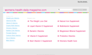 Womens-health-daily-magazine.com thumbnail