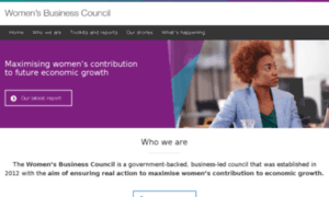 Womensbusinesscouncil.dcms.gov.uk thumbnail