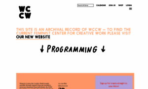 Womenscenterforcreativework.com thumbnail