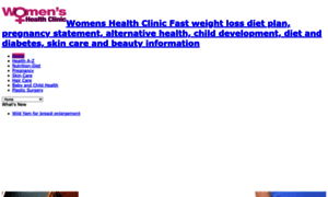 Womenshealthclinic.net thumbnail