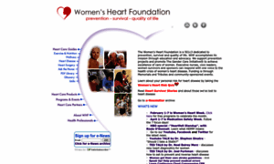 Womensheartfoundation.org thumbnail