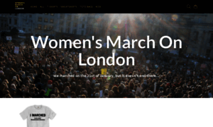 Womensmarchonwashingtonlondon.teemill.co.uk thumbnail